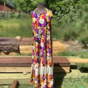bouquet halter dress front view