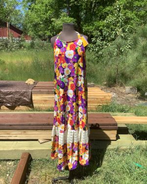 Beautiful Bouquet Halter Dress