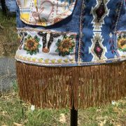 cow dress bottom fringe