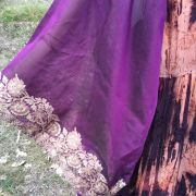 rose kimono sleeve close up