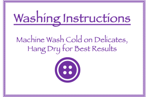 machine wash tag instructions