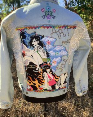 Art and Soul Jean Jacket