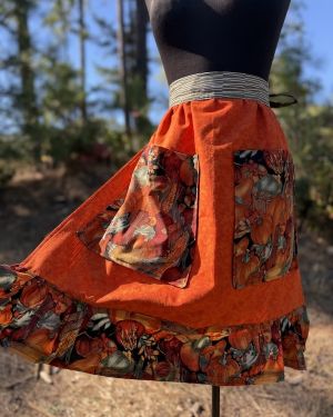 Happy Harvest Half Apron